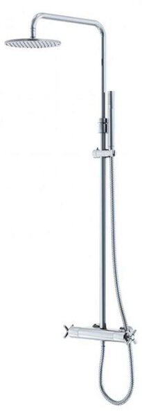 Steinberg 250 - Set de duș cu termostat, diametru 200 mm, crom 250 2721