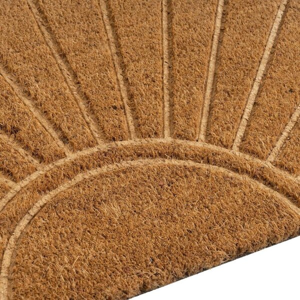 Covoraș de intrare din fibre de nucă de cocos 40x60 cm Sun – Casa Selección