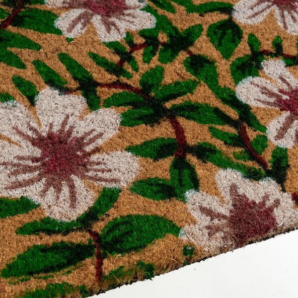 Covoraș de intrare din fibre de nucă de cocos 40x60 cm Leafy – Casa Selección
