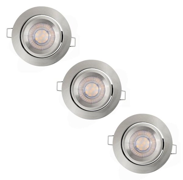 Osram - Set de 3 spoturi LED încastrate dimabile LED/4,9W/230V