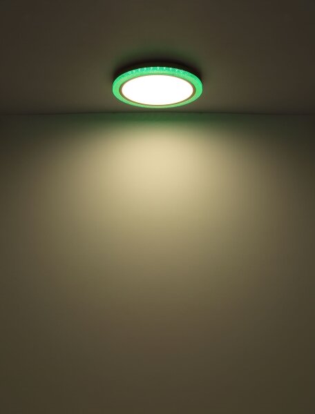 Plafonieră RGBW dimabilă BOLLY LED/20W/230V Globo 41372-24 + telecomandă