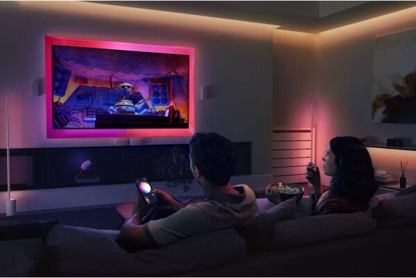 Philips - Bandă LED RGBW Hue FLUX reglabilă, 4 m, 16 W, 230 V