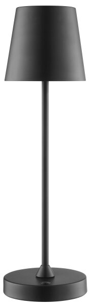 Brilliant - Lampă de masă LED ELORA, tactilă, reglabilă, reîncărcabilă, LED/2,5W/5V 2700K IP44 negru