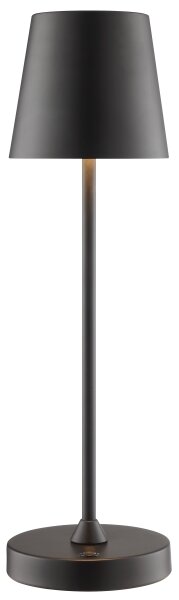 Brilliant - Lampă de masă LED ELORA, tactilă, reglabilă, reîncărcabilă, LED/2,5W/5V 2700K IP44 negru