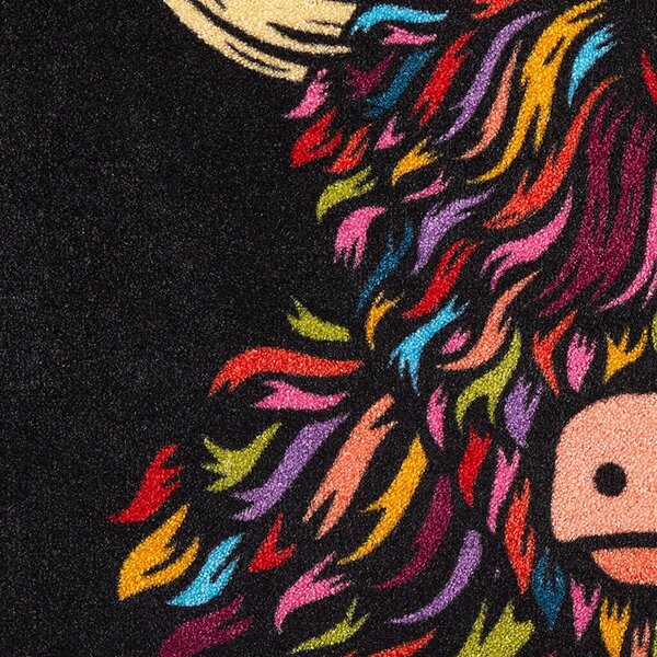 Covoraș de intrare 40x60 cm Highland Cow – Artsy Doormats