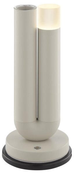 Brilliant SAYU - Lampă de birou LED tactilă, reîncărcabilă și reglabilă LED/2,5W/5V 2700K IP44, gri