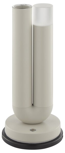 Brilliant SAYU - Lampă de birou LED tactilă, reîncărcabilă și reglabilă LED/2,5W/5V 2700K IP44, gri