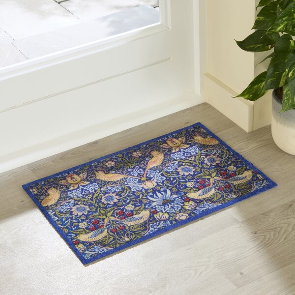 Covoraș de intrare 40x60 cm William Morris Strawberry Thief – Artsy Doormats