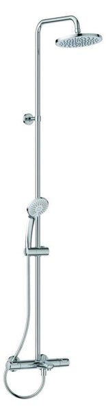 Ideal Standard CeraTherm - Set de duș cu termostat de cadă, diametru 200 mm, 3 jeturi, crom A7590AA