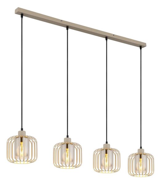 Globo ALFRED 15758-4H - Lustră suspendată pe cablu, 4xE27/40W/230V