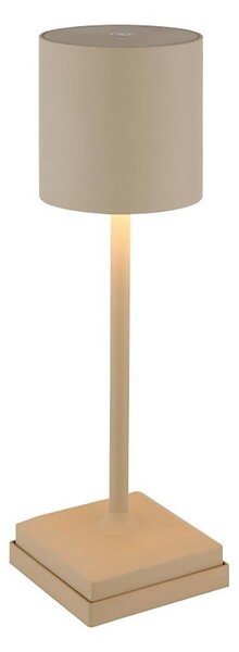 Globo 58487S - Lampă de birou LED DIXON, reîncărcabilă, cu reglaj tactil, 1,5 W/5 V, 2200 mAh, bej
