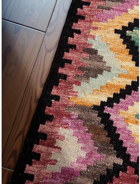 Covor reversibil, țesut manual din lână 120x170 cm Kamal Zara – Nouristan