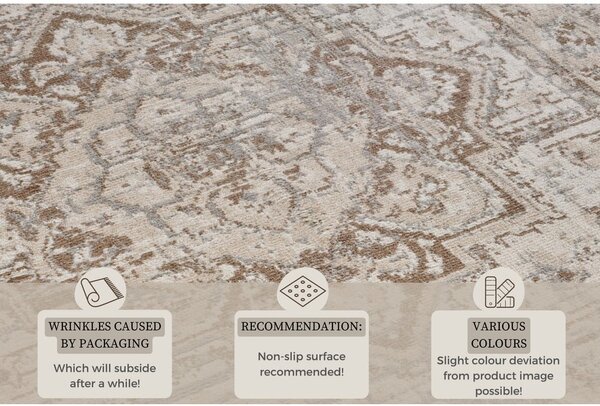 Covor gri/bej 160x235 cm Terrain Designer Sand – Hanse Home