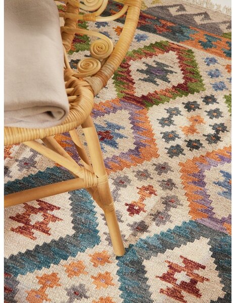 Covor reversibil, țesut manual din lână 120x170 cm Kamal Oasis – Nouristan