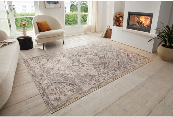 Covor grej 160x235 cm Terrain Designer Sand – Hanse Home