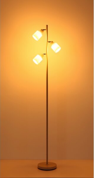 Lampadar TRENT Globo 54114-3S - 3x E14/25W/230V