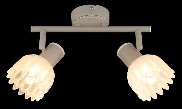 Globo PLANTA 54317-2 - Lampă spot 2xE14/40W/230V