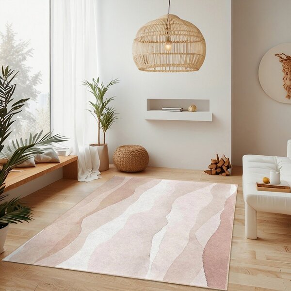 Covor crem lavabil 80x150 cm Komodo Beach – Mila Home