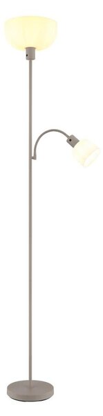 Lampă de podea HINTON Globo 59947S 1xE27/40W/230V + 1xE14/25W
