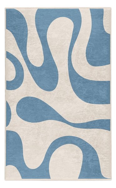Covor albastru lavabil 120x180 cm Blue Latte – Mila Home