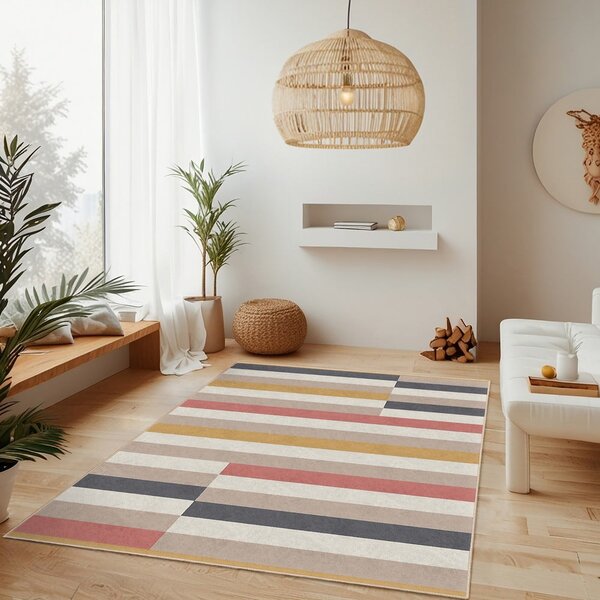 Covor lavabil 160x230 cm Rosy Bandas – Mila Home