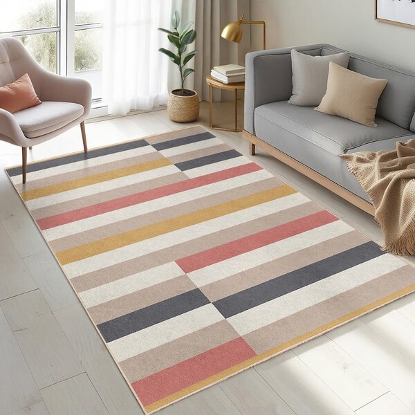 Covor lavabil 160x230 cm Rosy Bandas – Mila Home