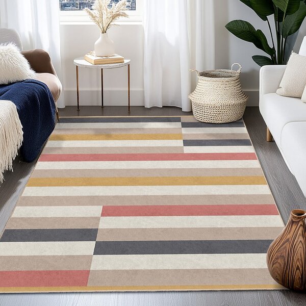 Covor lavabil 160x230 cm Rosy Bandas – Mila Home