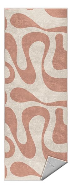 Covor tip traversă roz lavabil 60x230 cm Strawberry Latte – Mila Home