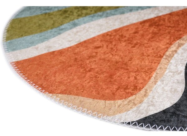 Covor lavabil rotund ø 120 cm Colors of Joy – Vitaus