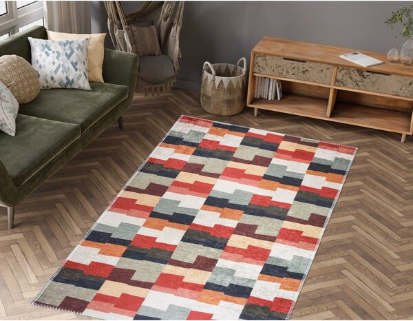 Covor lavabil 60x100 cm Blocks of Fun – Vitaus
