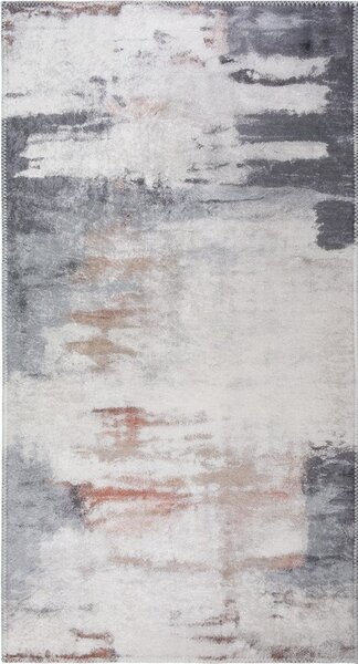 Covor gri-fildeș lavabil 60x100 cm Abstract Colors – Vitaus