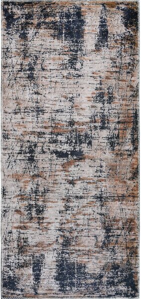 Covor tip traversă albastru lavabil 60x150 cm Abstract Colors – Vitaus