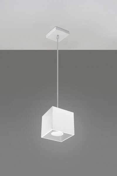 Lustră pe cablu QUAD 1 1xGU10/40W/230V alb