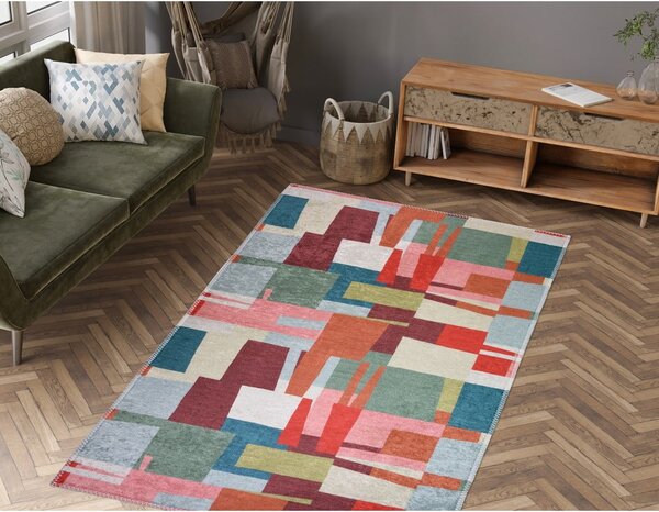 Covor lavabil 80x150 cm Blocks of Fun – Vitaus