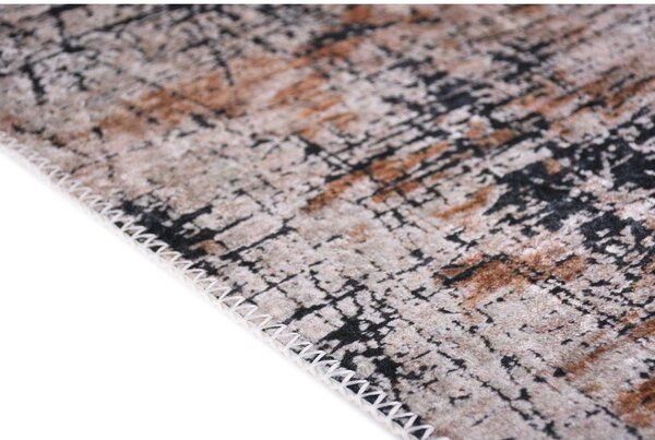 Covor tip traversă albastru lavabil 60x150 cm Abstract Colors – Vitaus