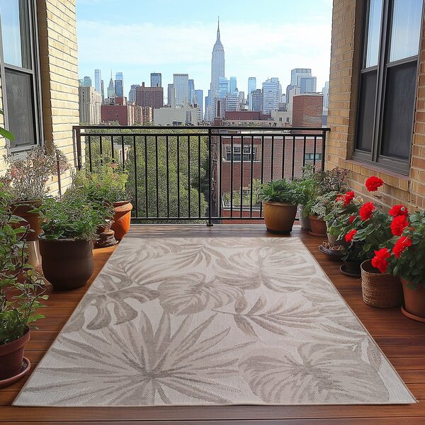 Covor pentru exterior și interior bej 120x170 cm Desert 1302 – Ayyildiz Carpets
