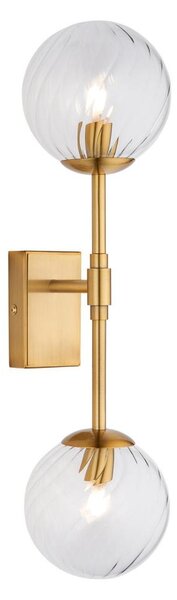 Endon 114042 - Aplică de perete 2xG9/3,2W/230V, cu finisaj auriu