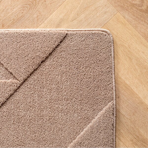 Covor maro deschis lavabil 80x150 cm Pompei 1613 – Ayyildiz Carpets