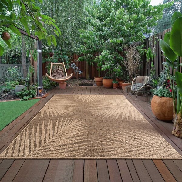 Covor pentru exterior și interior maro 120x170 cm Timber 1403 – Ayyildiz Carpets
