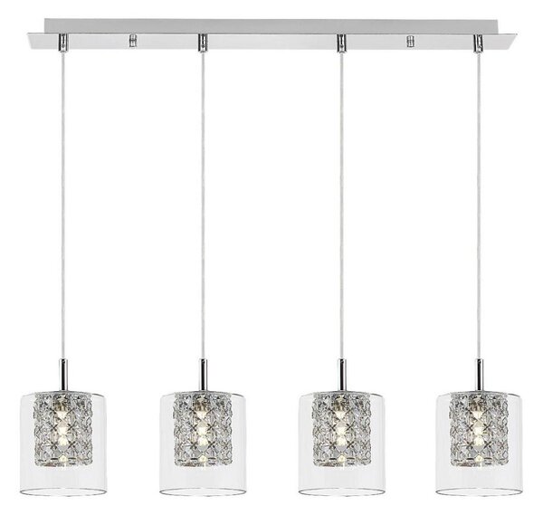 Lustră de cristal pe cablu DUCHESS 4xG9/40W/230V Rabalux 3116