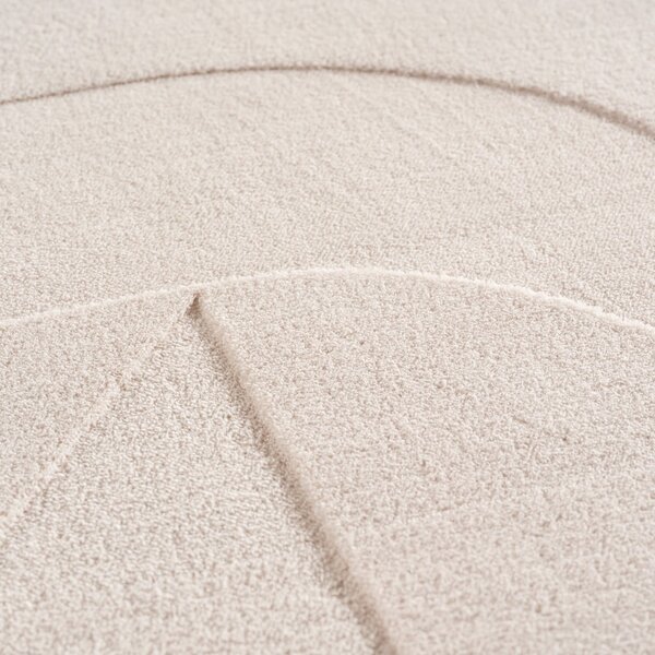 Covor crem lavabil 200x290 cm Pompei 1614 – Ayyildiz Carpets
