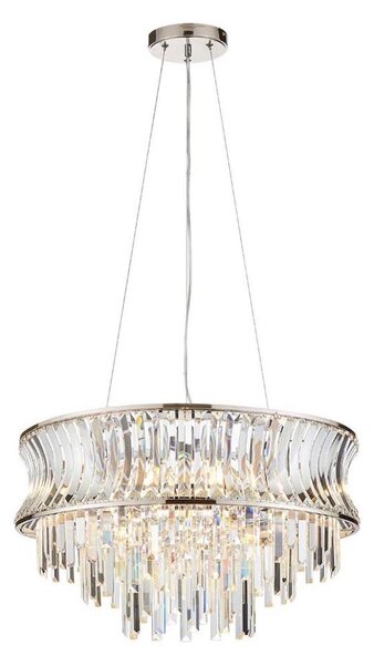 Endon 104530 - Lustră suspendată cu lanț 9xE14/6W/230V crom lucios