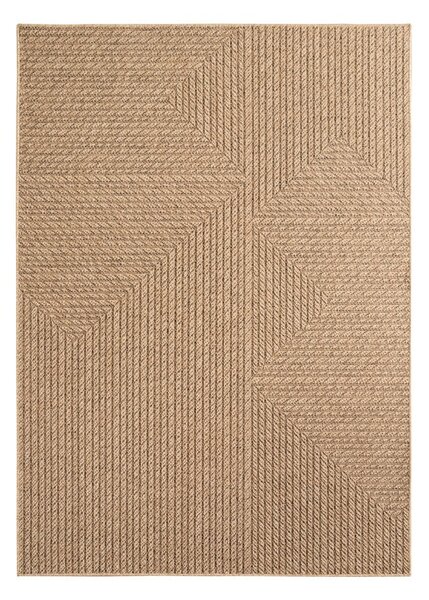 Covor tip traversă pentru interior și exterior maro 80x250 cm Timber 1404 – Ayyildiz Carpets