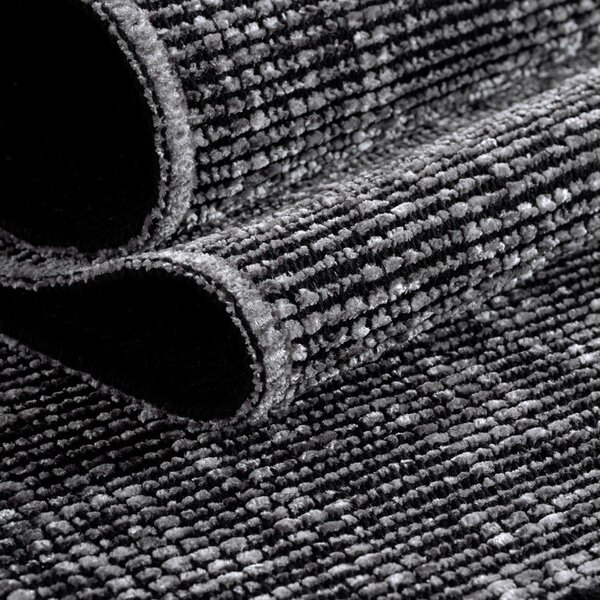 Covor gri închis lavabil 80x150 cm Space 1900 – Ayyildiz Carpets