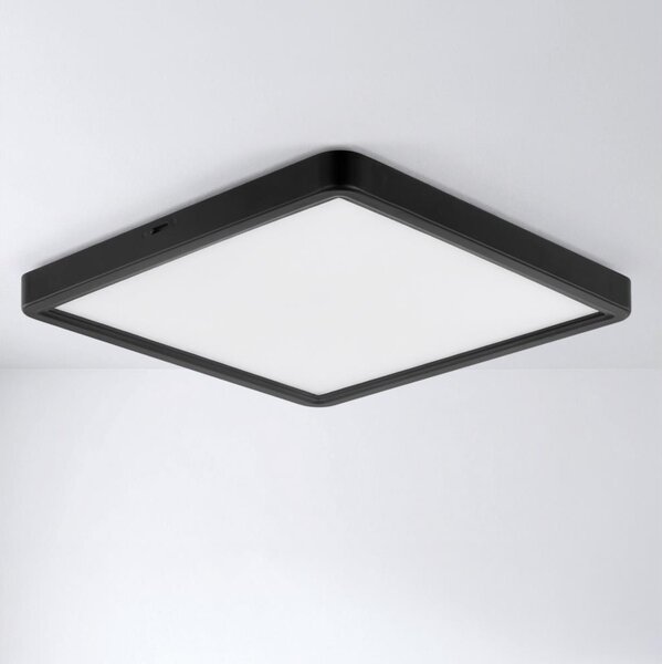 Brilagi - Plafonieră LED ESTELA SQUARE LED/24W/230V 31x31 cm neagră