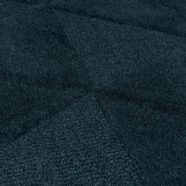 Covor albastru-verde țesut manual din lână 120x170 cm Shard Teal – Flair Rugs