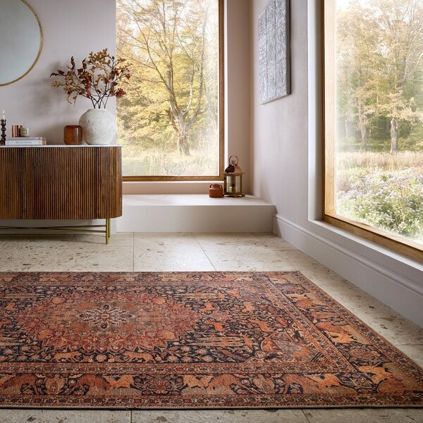 Covor burgundy lavabil 152x230 cm Nico Global – Flair Rugs