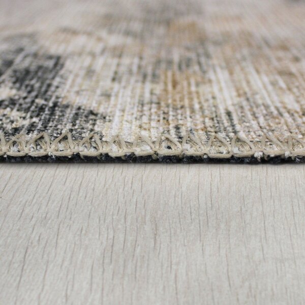 Covor grej lavabil 152x230 cm Lila Abstract – Flair Rugs