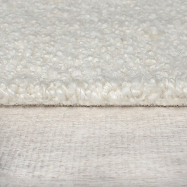 Covor crem țesut manual din amestesc de lână 120x170 cm Astera Linear – Flair Rugs