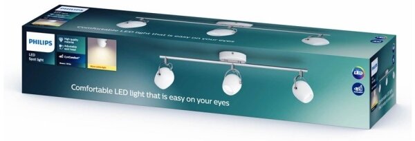 Spot LED RIVANO 3xLED/4,3W/230V Philips 50613/31/P0
